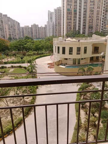 Balcony in 2.5 BHK Apartment at Aims Golf City, Sector 75 – for Rent