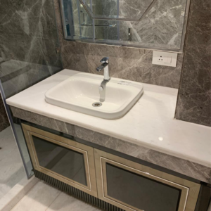 Bathroom in 4 BHK Builder Floor at Vasant Vihar – for Sale