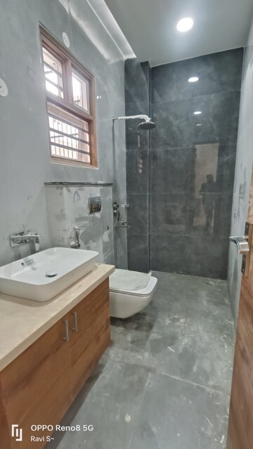 Bathroom in 2 BHK Builder Floor at Palam Vihar Extension – for Rent