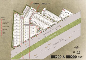  Land – Map Location View at Emaar Business District 99 NXT, Sector 99 - for Sale