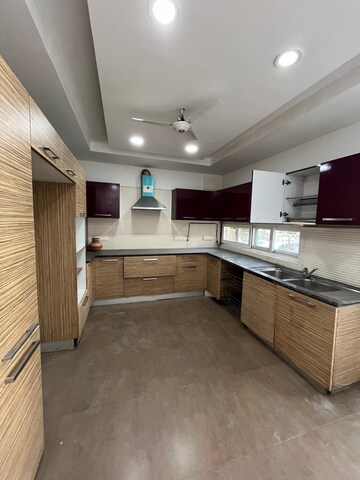 Kitchen in 4 BHK Builder Floor at Soami Nagar – for Rent