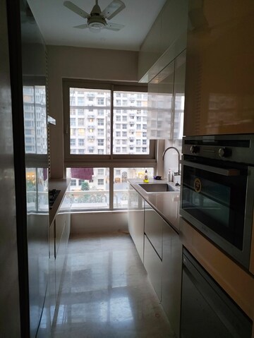 Kitchen in 2.5 BHK Apartment at Hiranandani Castle Rock, Powai – for Rent
