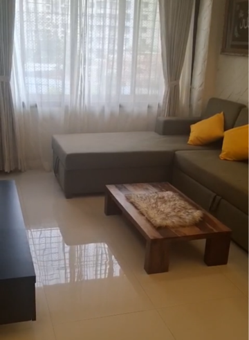 Living Room in 2 BHK Apartment at Jamuna Amrut CHS, Jogeshwari West – for Rent