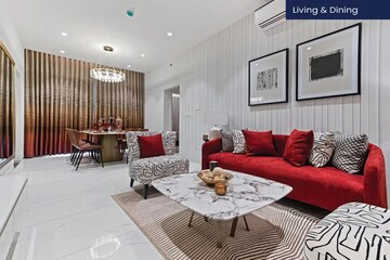 Living Room in 2 BHK Apartment at Casagrand Primrose, Perungalathur – for Sale