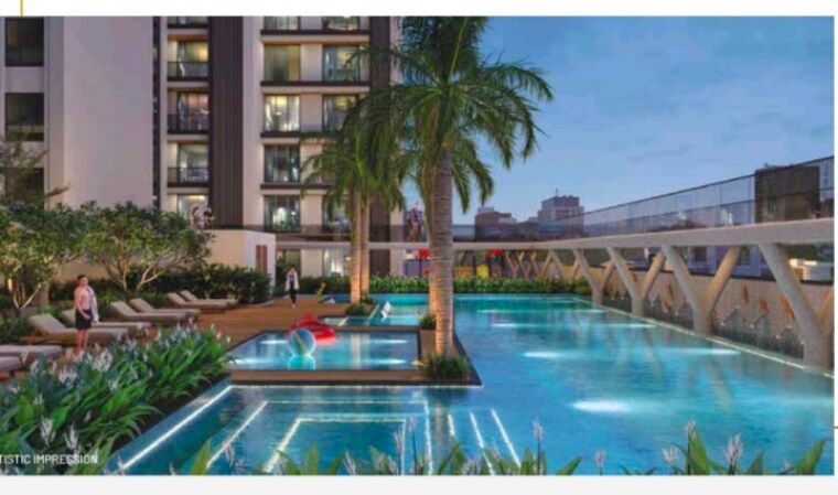 Swimming Pool, tpv-down-town-avenue 3 Bedroom 1582 Sq.Ft. Builder Floor In Vashi Sector 17 Navi Mumbai 8715767