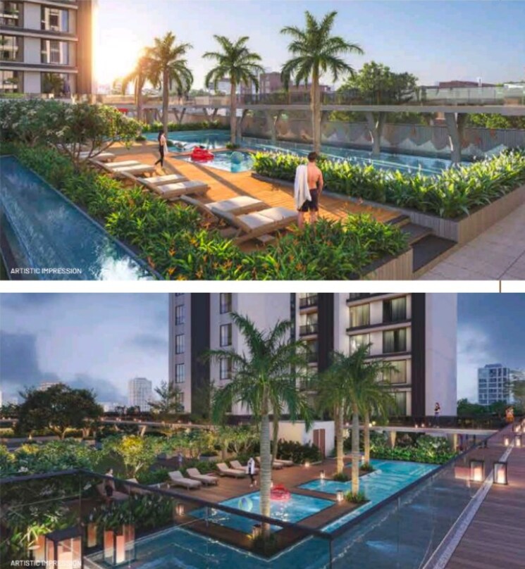 Garden, tpv-down-town-avenue 3 Bedroom 1582 Sq.Ft. Builder Floor In Vashi Sector 17 Navi Mumbai 8715767