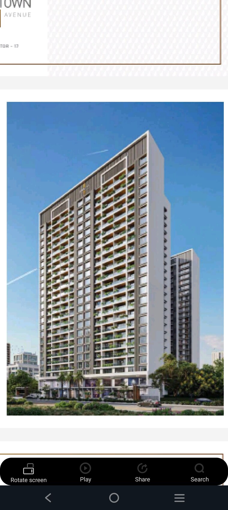 Exterior View, tpv-down-town-avenue 3 Bedroom 1582 Sq.Ft. Builder Floor In Vashi Sector 17 Navi Mumbai 8715767