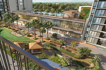Balcony in 2 BHK Apartment at Casagrand Primrose, Perungalathur – for Sale