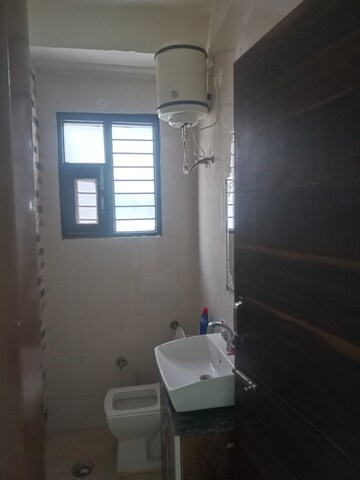 Bathroom in 3 BHK Builder Floor at Lake View Complex, Dhakoli – for Sale