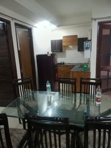 Living Room in 3 BHK Builder Floor at Lake View Complex, Dhakoli – for Sale
