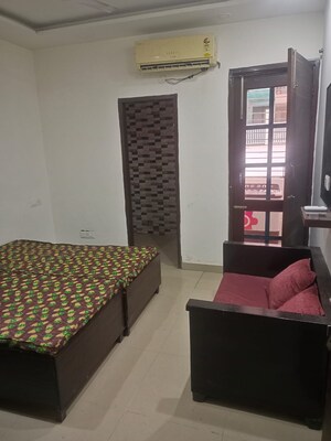 Bedroom in 3 BHK Builder Floor at Lake View Complex, Dhakoli – for Sale