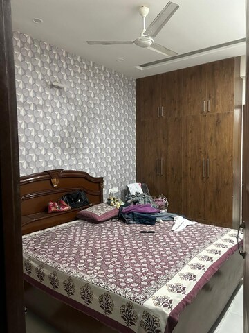 Bedroom in 3 BHK Builder Floor at Lake View Complex, Dhakoli – for Sale
