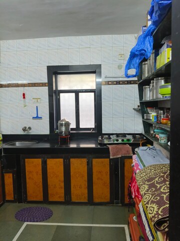 Kitchen in 1 RK Apartment at Kalwa – for Rent