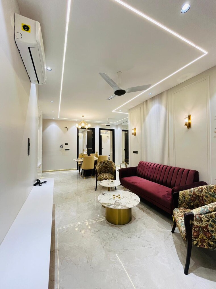 Living Room, anant-raj-ashok-estate 3 Bedroom 180 Sq.Yd. Builder Floor In Sector 63a Gurgaon 8715904