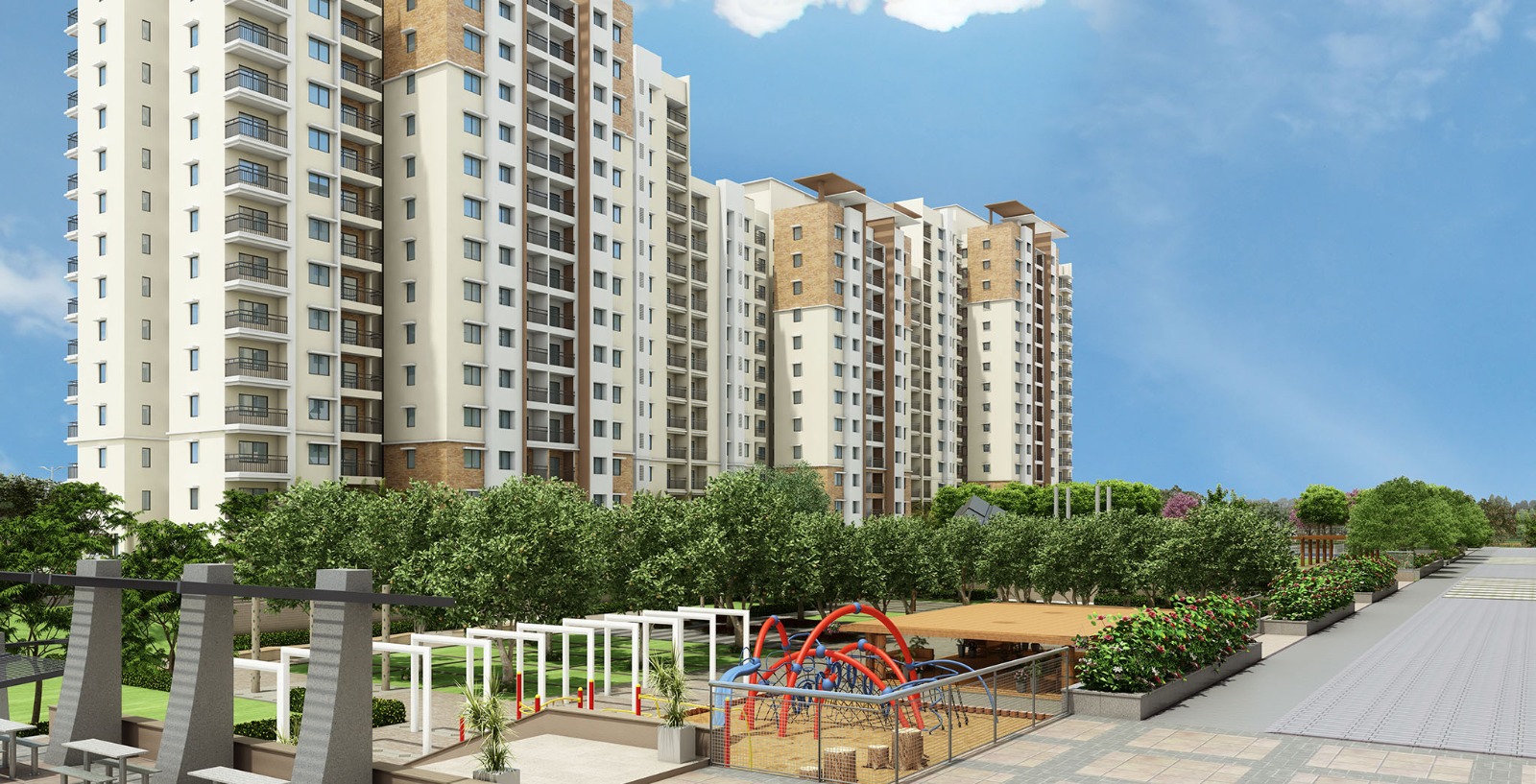 2 BHK Apartment For Rent in Brigade Golden Triangle