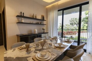 Living Room in 3 BHK Apartment at Siruseri – for Sale