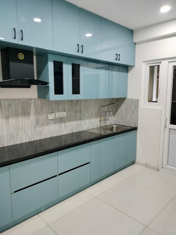 Kitchen in 2 BHK Apartment at Rajapushpa Provincia, Narsingi – for Rent