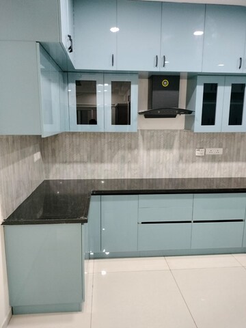 Kitchen in 2 BHK Apartment at Rajapushpa Provincia, Narsingi – for Rent