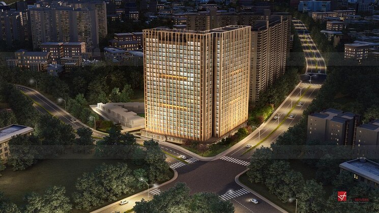 Exterior View, dosti-oro-67 1.5 Bedroom 518 Sq.Ft. Apartment In Kandivali West Mumbai 8716030