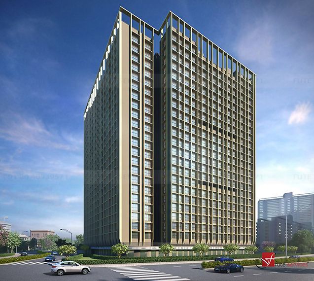 1.5 BHK + Pooja Room Apartment For Rent in Dosti Oro 67