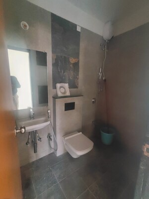 Bathroom in 1 BHK Apartment at Sethia Imperial Avenue, Malad East – for Sale
