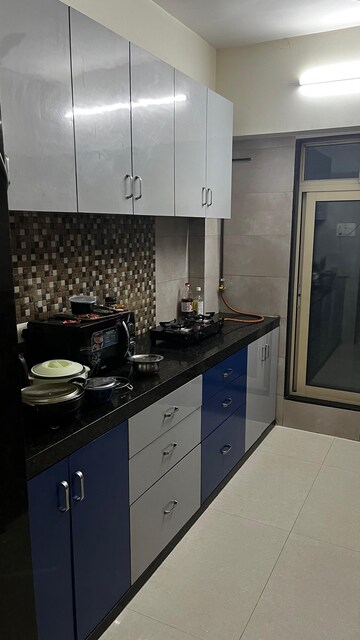 Kitchen in 3 BHK Apartment at Mahalaxmi Heritage, Chembur – for Rent