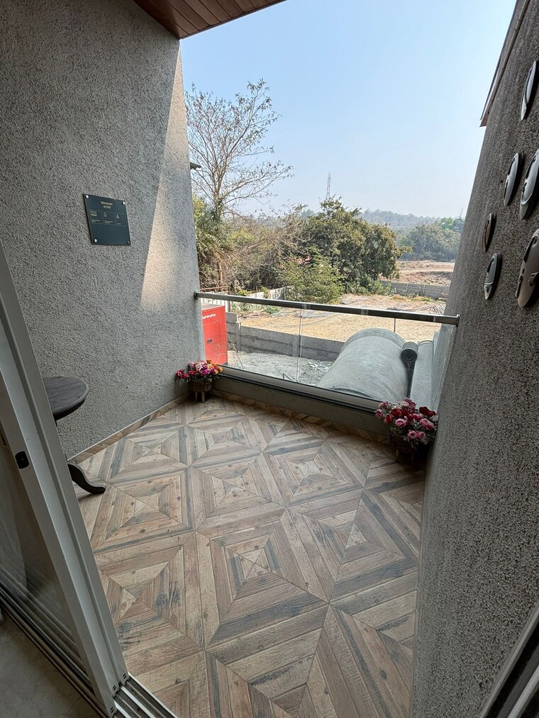 Balcony, porwal-parklane-urbanjoy 3 Bedroom 963 Sq.Ft. Apartment In Sus Pune 8716069