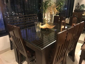 Balcony in 3 BHK Apartment at Brookhill Tower, Andheri West – for Rent