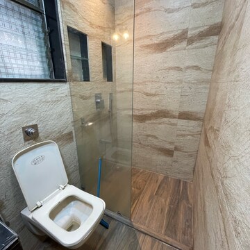 Bathroom in 2 BHK Apartment at Goregaon East – for Rent