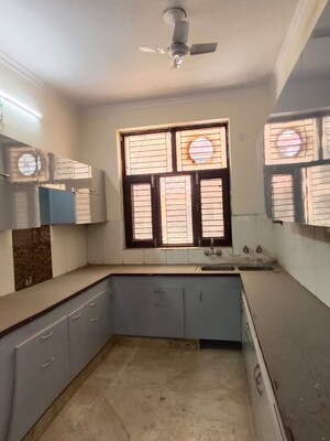 Kitchen in 4 BHK Builder Floor at Green Fields Colony – for Sale
