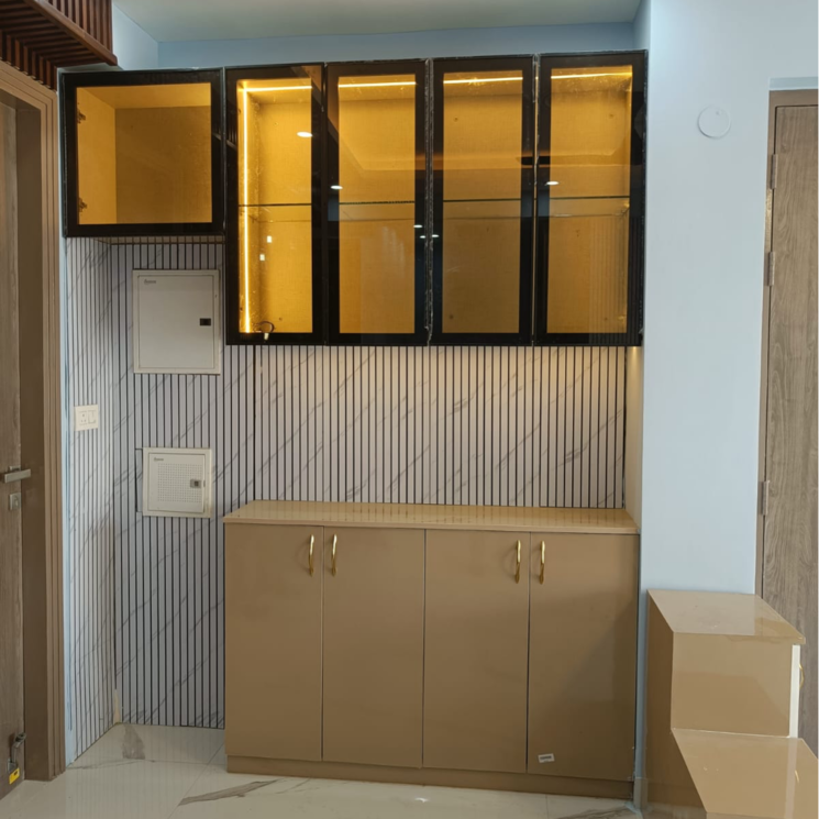 Kitchen, smart-world-gems 3.5 Bedroom 1500 Sq.Ft. Apartment In Sector 89 Gurgaon 8716282