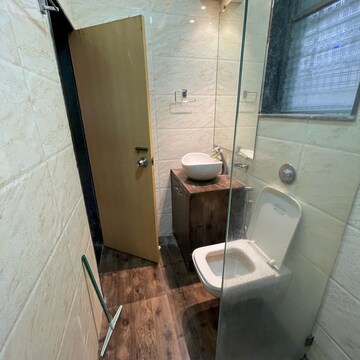 Bathroom in 2 BHK Apartment at Goregaon East – for Rent