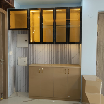 Kitchen in 2.5 BHK Apartment at Smart World Gems, Sector 89 – for Rent