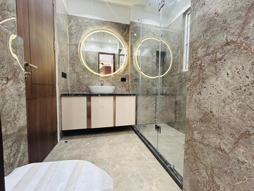 Bathroom in 3 BHK Builder Floor at RWA Residential Society Sector 46, Sector 46 – for Rent