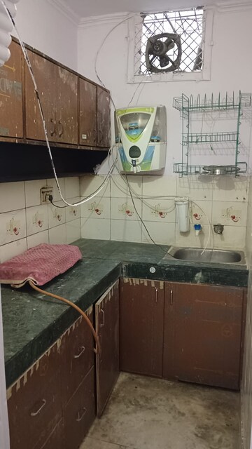 Kitchen in 1 BHK Builder Floor at Dwarka Mor – for Rent