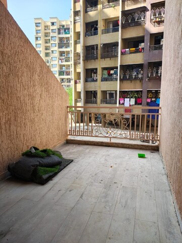 Balcony in 1 BHK Apartment at GBK Vishwajeet Paradise, Ambernath West – for Sale
