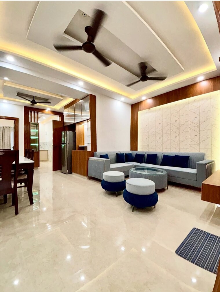 Living Room, fidato-honour-homes 3 Bedroom 1215 Sq.Ft. Builder Floor In Sector 89 Faridabad 8716430