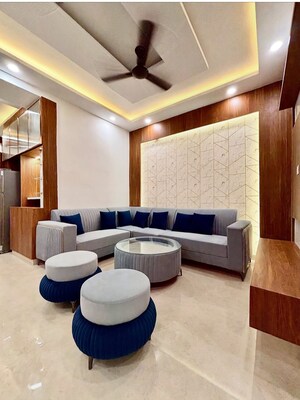 Living Room in 3 BHK Builder Floor at Fidato Honour Homes, Sector 89 – for Sale