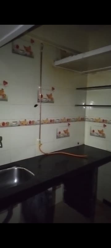 Kitchen in 1 RK Apartment at Poonam Nagar – for Rent