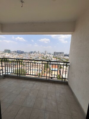 Balcony in 2 BHK Apartment at Krishna Lotus Court, Kharadi – for Sale