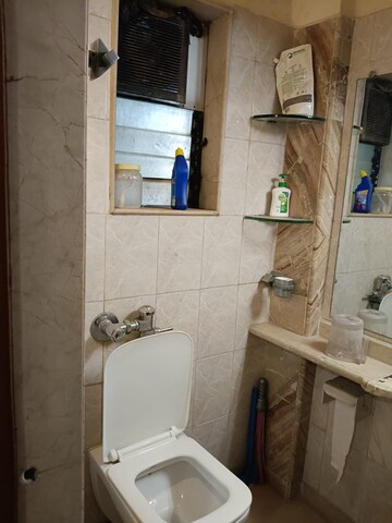 Bathroom in 2 BHK Apartment at Indralok Apartments Andheri, Andheri West – for Rent