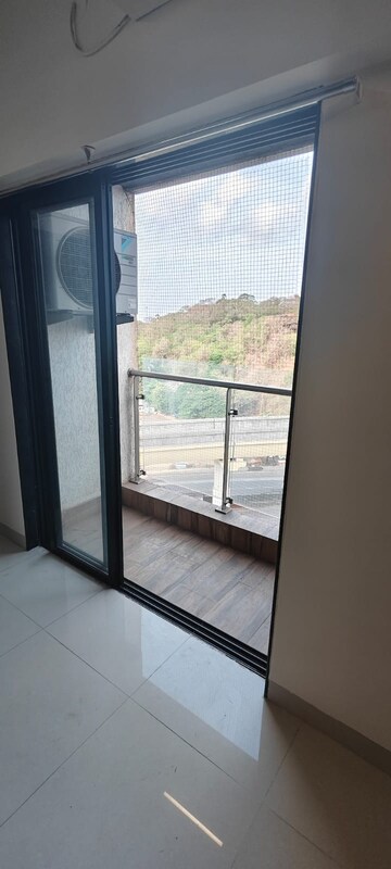 Balcony in 2 BHK Apartment at Hubtown Hill Crest, Andheri East – for Rent