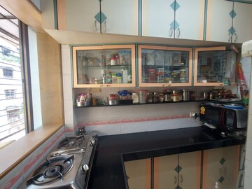 Kitchen in 1 BHK Apartment at Ajit Nagar CHS, Andheri East – for Rent
