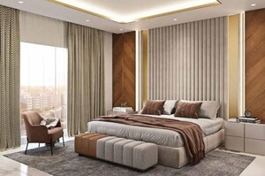 Bedroom in 3 BHK Apartment at Raunak Centrum, Sion – for Sale