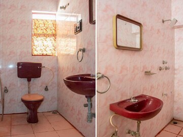Bathroom in 2 BHK Independent House at Rt Nagar – for Rent
