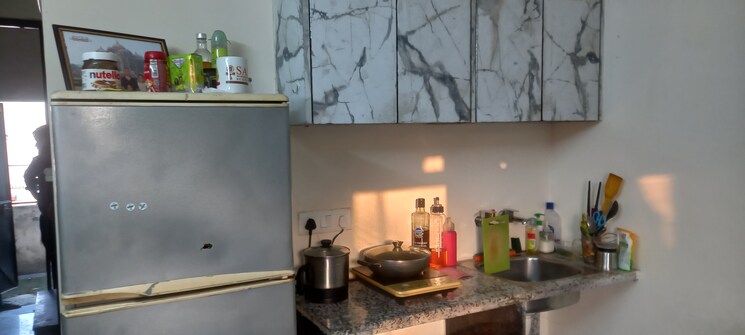 Kitchen, amar colony 1 RK 350 Sq.Ft. Independent House In Amar Colony Delhi 8716607