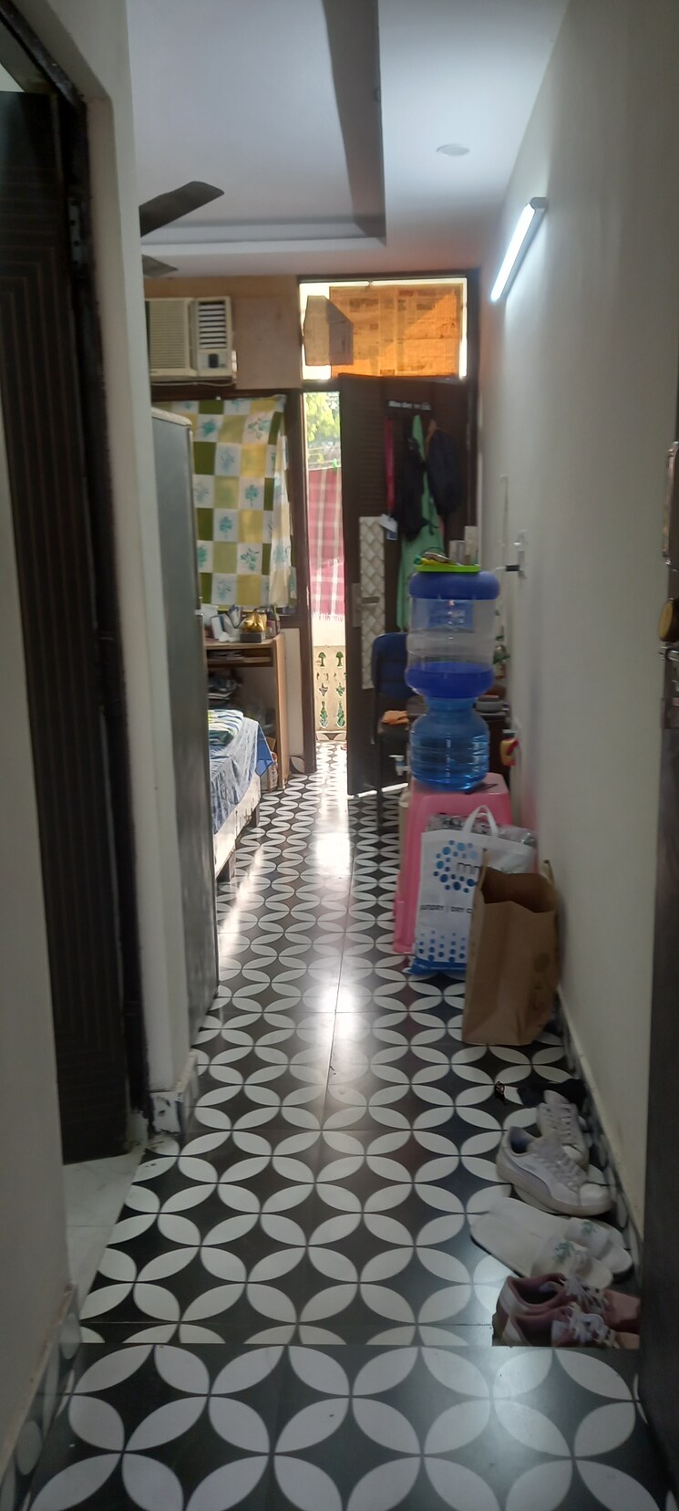 Exterior View, amar colony 1 RK 350 Sq.Ft. Independent House In Amar Colony Delhi 8716607