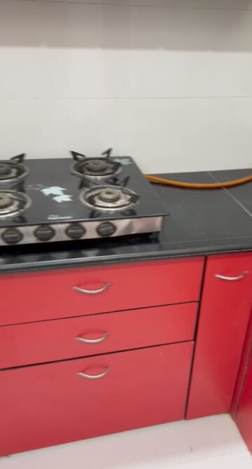 Kitchen in 1 BHK Apartment at Basera CHS Vashi, Vashi Sector 17 – for Rent