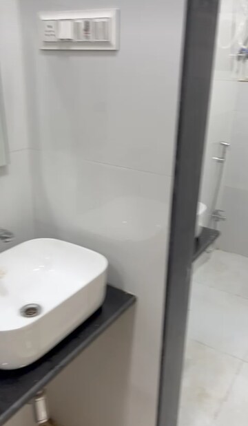 Bathroom in 1 BHK Apartment at Basera CHS Vashi, Vashi Sector 17 – for Rent