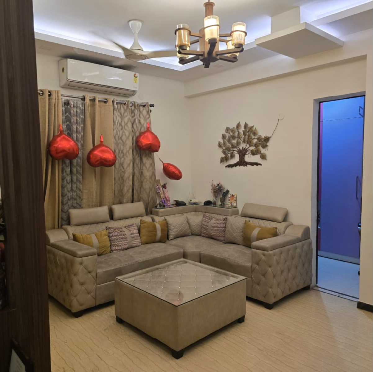 2 BHK + Pooja Room Apartment For Rent in Dasnac Burj
